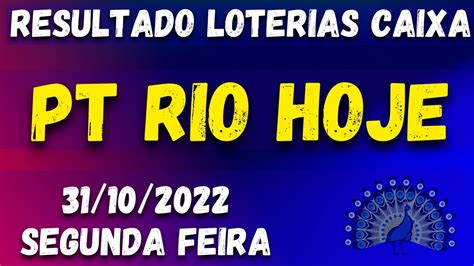 resultado do pt rio hoje